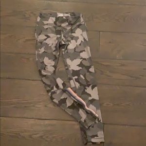 Athleta Girl camo leggings